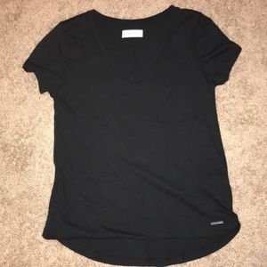 A&F v neck top with pocket
